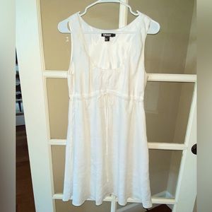 Wonderful lined linen dress DKNY